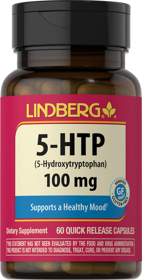 5-HTP, 100 mg, 60 Quick Release Capsules