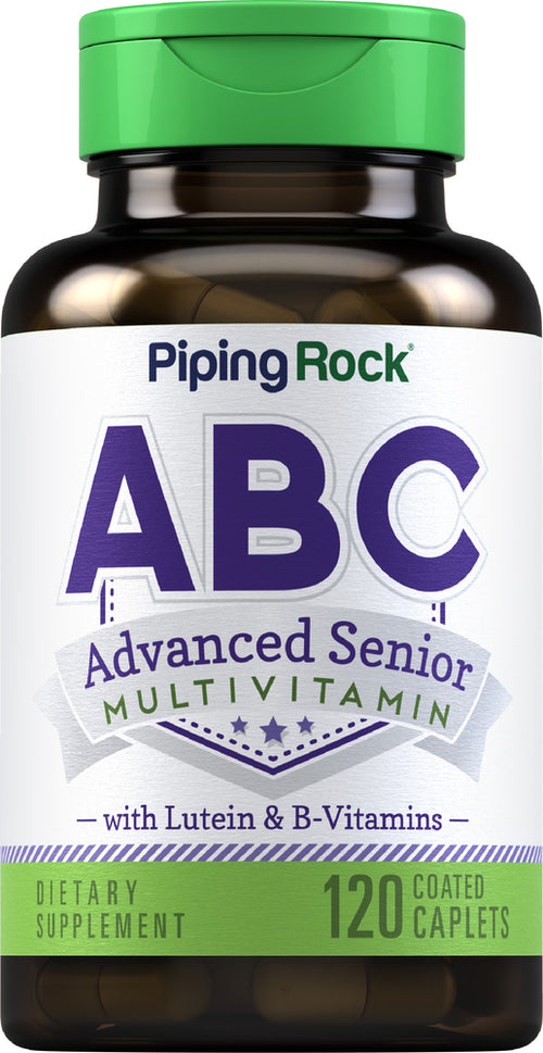 ABC Advanced Senior with Lutein & B-Vitamins, 120 Coated Caplets