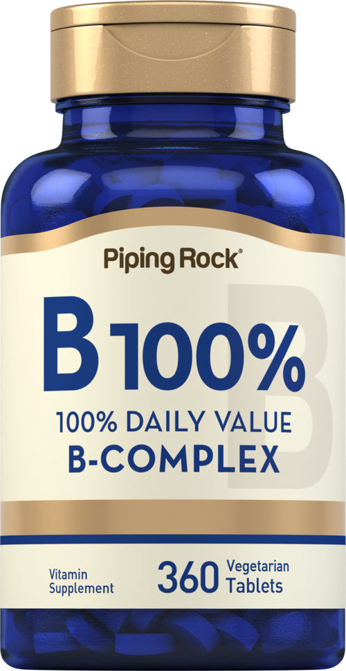 B-100% Daily Value Complex, 360 Vegetarian Tablets