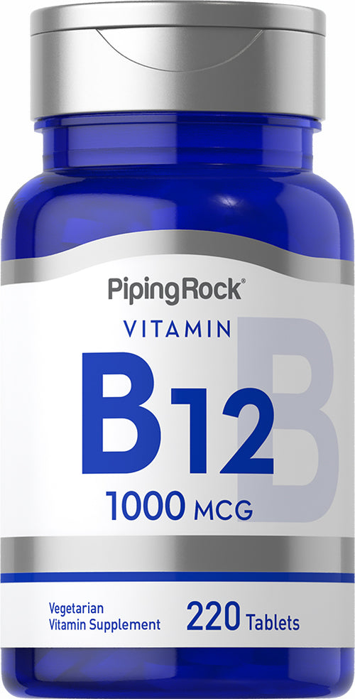 B-12, 1000 mcg, 220 Tablets