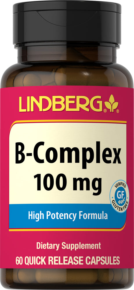 B-Complex, 100 mg, 60 Quick Release Capsules