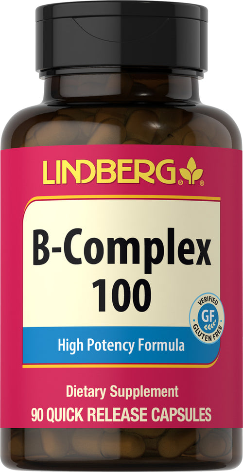 B-Complex, 100 mg, 90 Quick Release Capsules