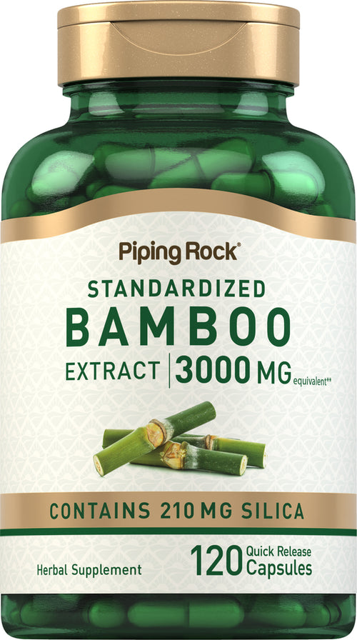 Bamboo Extract, 3000 mg, 120 Quick Release Capsules