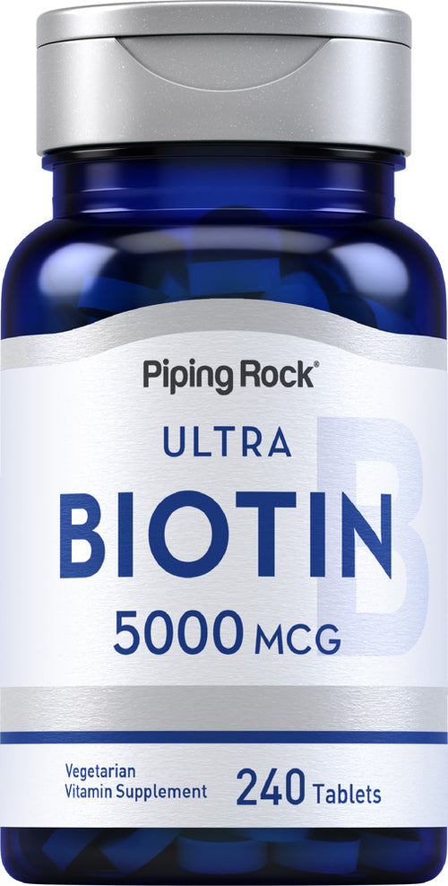 Biotina  5000 mcg 240 Tabletas     