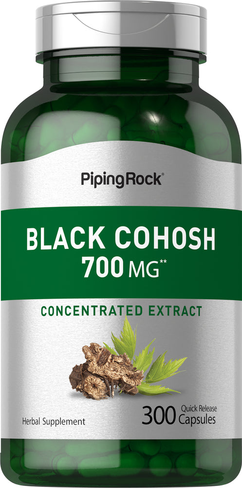 Black Cohosh, 700 mg, 300 Quick Release Capsules