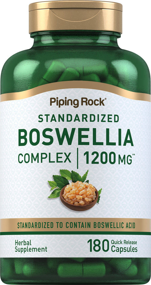 Boswellia Serrata  1200 mg 180 Cápsulas de liberación rápida     