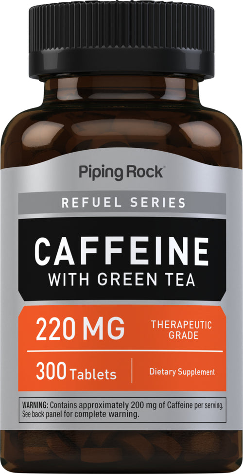 Cafeína con té verde 200 mg 300 Tabletas     