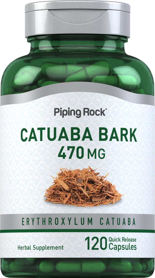 Catuaba Bark, 470 mg, 120 Quick Release Capsules