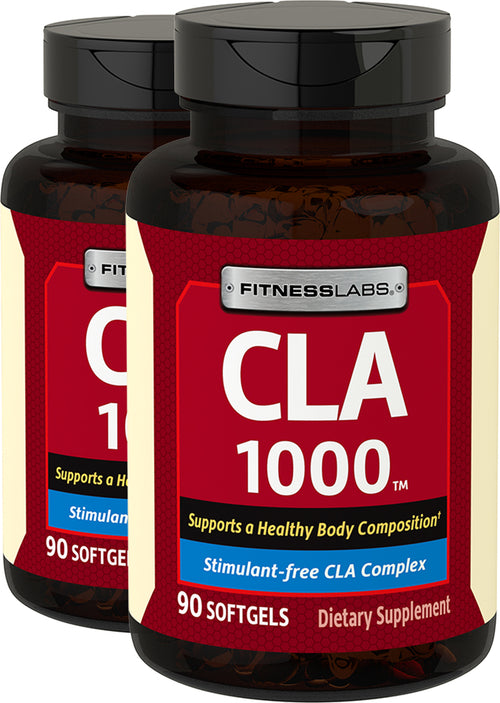 CLA 1000, 1000 mg, 90 Softgels, 2  Bottles