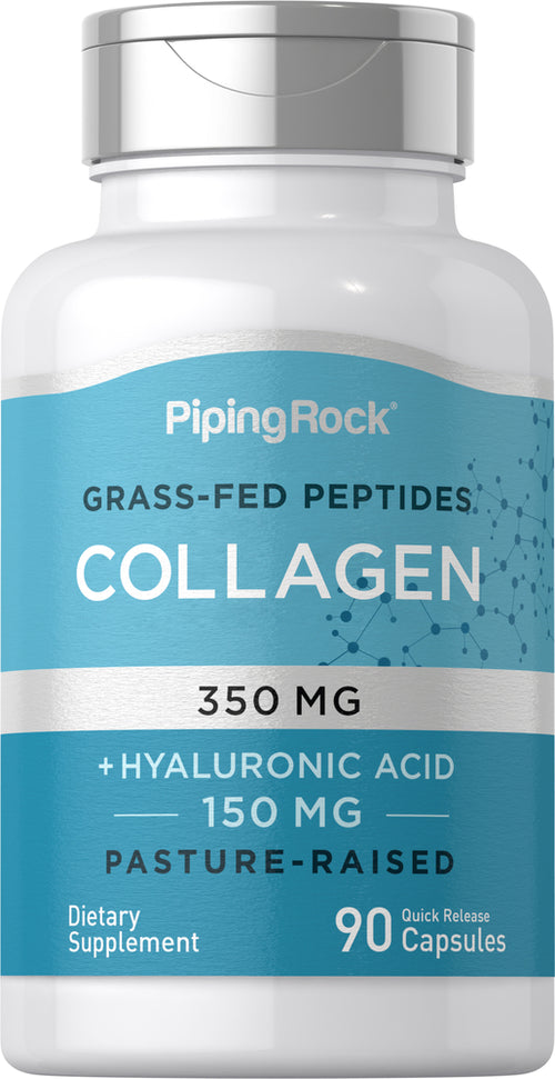 Collagen 350 mg + Hyaluronic Acid 150 mg, 90 Quick Release Capsules