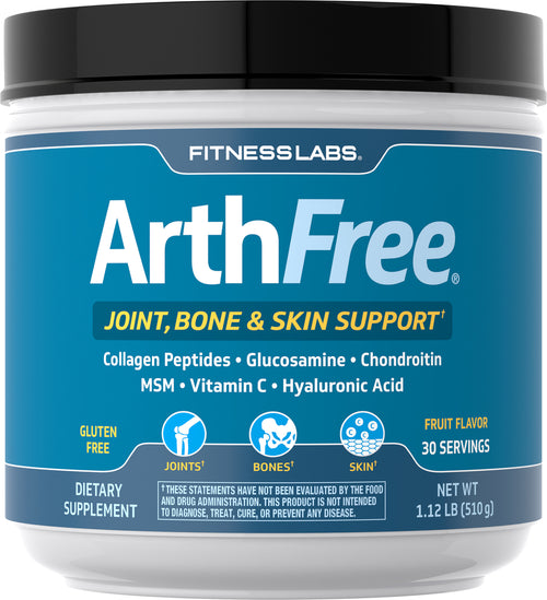 Collagen Joint Formula with Glucosamine Plus Powder ArthFree, 1.12 lb (510 g) Bottle