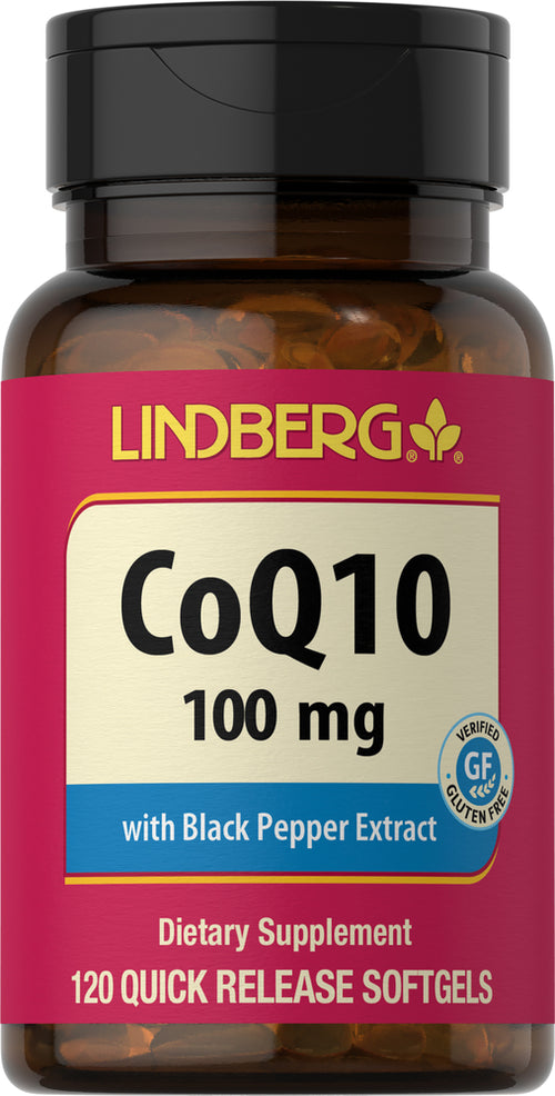 CoQ10 100 mg 120 Cápsulas blandas de liberación rápida     