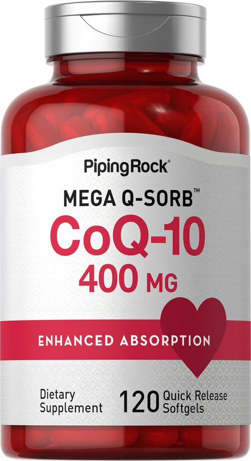 CoQ10, 400 mg, 120 Quick Release Softgels