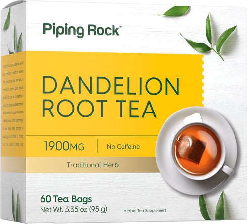 Té de raíz de diente de león 1900 mg 50 Bolsas de té     