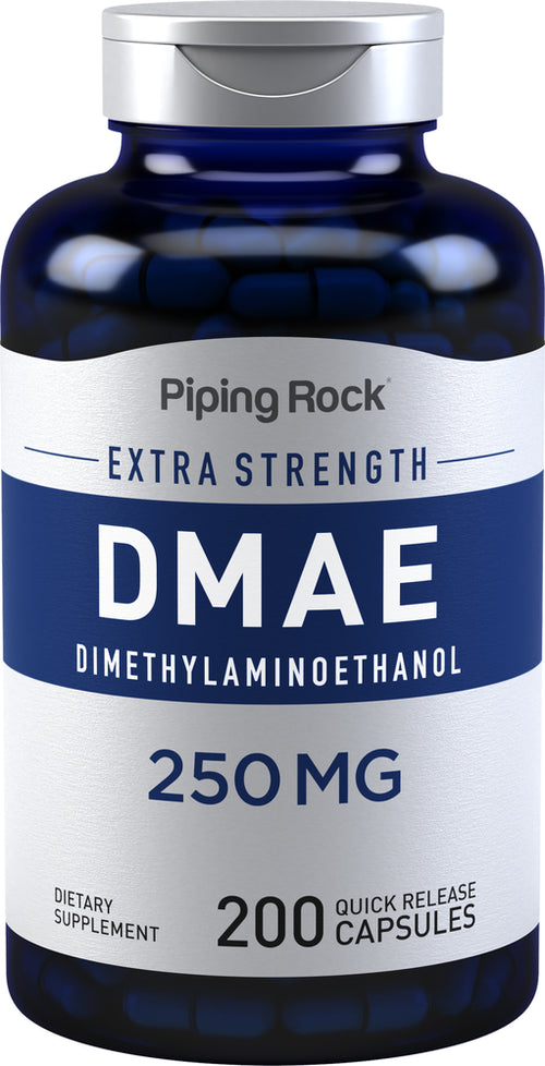 DMAE, 250 mg, 200 Quick Release Capsules