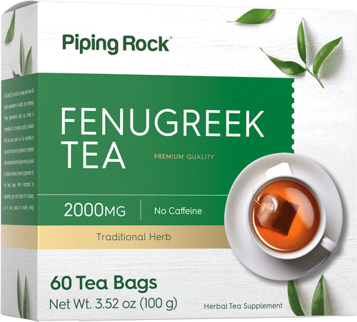 Fenugreek Tea, 2000 mg, 60 Tea Bags