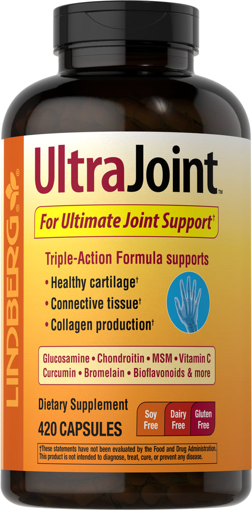 Glucosamine, Chondroitin, Turmeric & MSM UltraJoint, 420 Capsules