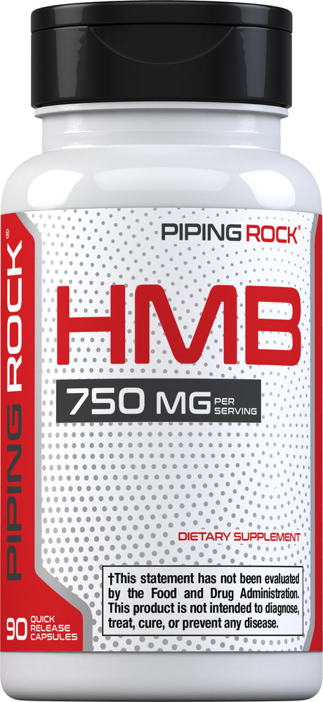 HMB, 750 mg (per serving), 90 Quick Release Capsules