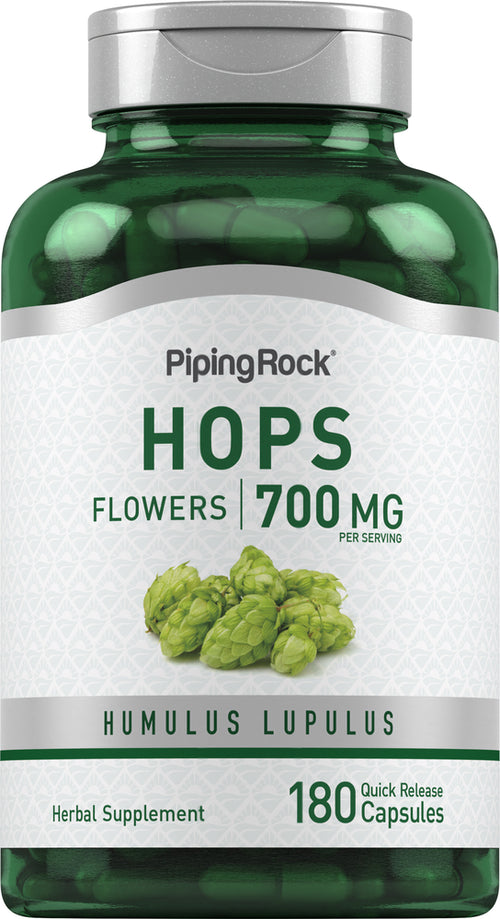 Hops, 700 mg (per serving), 180 Quick Release Capsules