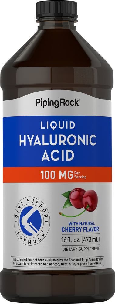 Hyaluronic Acid Liquid, 100 mg, 16 oz (473 ml) Bottle