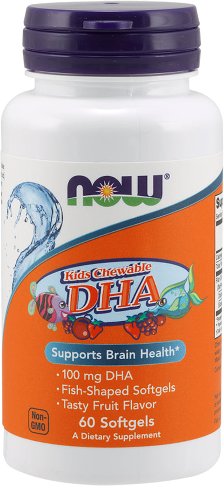 Kid's Chewable DHA, 100 mg, 60 Softgels