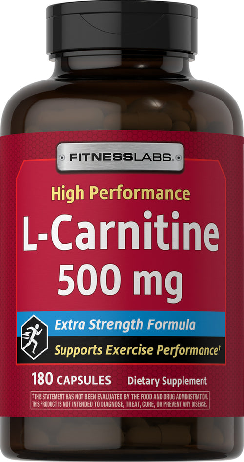 L-carnitina  500 mg 180 Cápsulas     