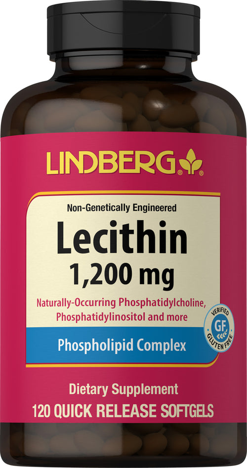 Lecithin Non-GMO, 1200 mg, 120 Quick Release Softgels