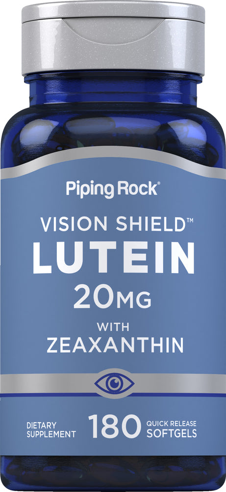 Lutein + Zeaxanthin, 20 mg, 180 Quick Release Softgels