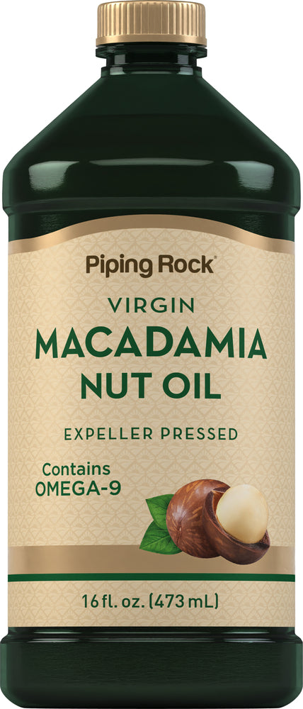 Macadamia Nut Oil, 16 fl oz (473 mL) Bottle