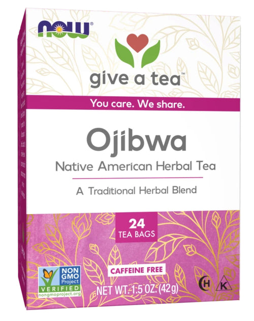 Ojibwa Herbal Cleansing Tea (Esiak), 24 Tea Bags