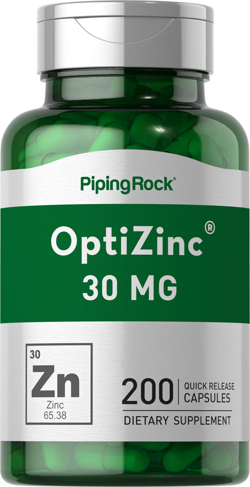 OptiZinc 30 mg 200 Cápsulas de liberación rápida     