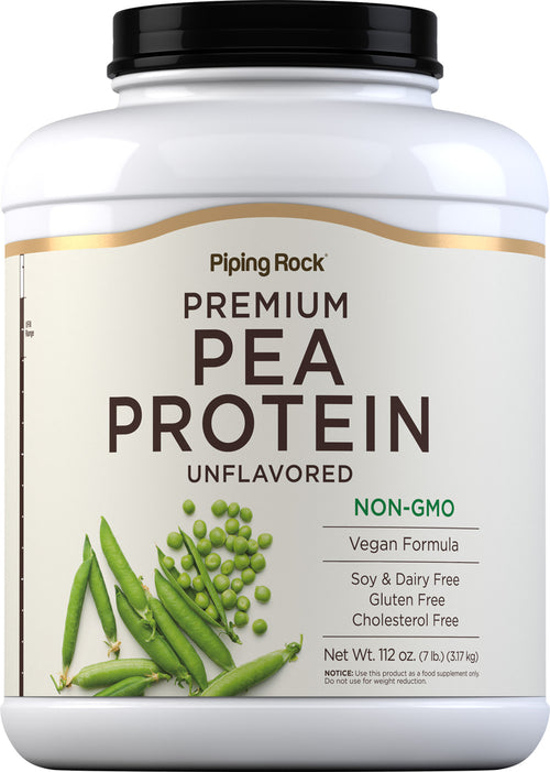 Pea Protein Powder (Non-GMO), 7 lbs (3.17 kg) Bottle