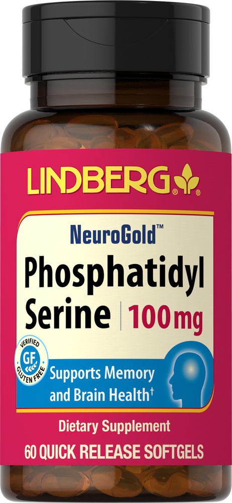 Phosphatidylserine (PS), 100 mg, 60 Quick Release Softgels