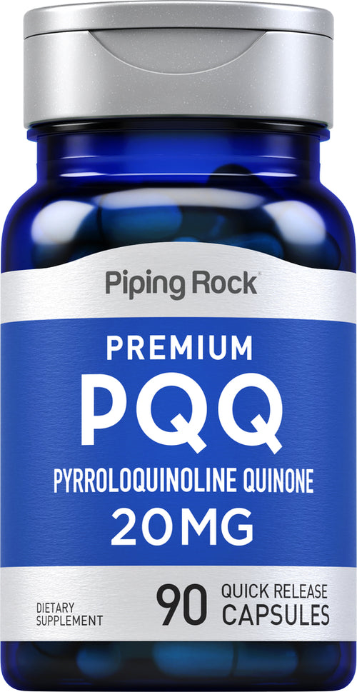 PQQ Pirroloquinolina quinona 20 mg 60 Cápsulas de liberación rápida     