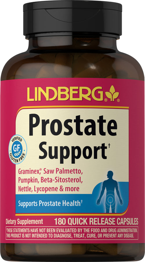 Prostate Support with Graminex, 180 Quick Release Capsules