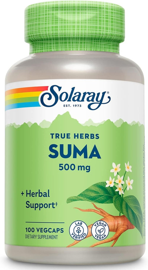 Raíz de suma 500 mg 100 Cápsulas vegetarianas     