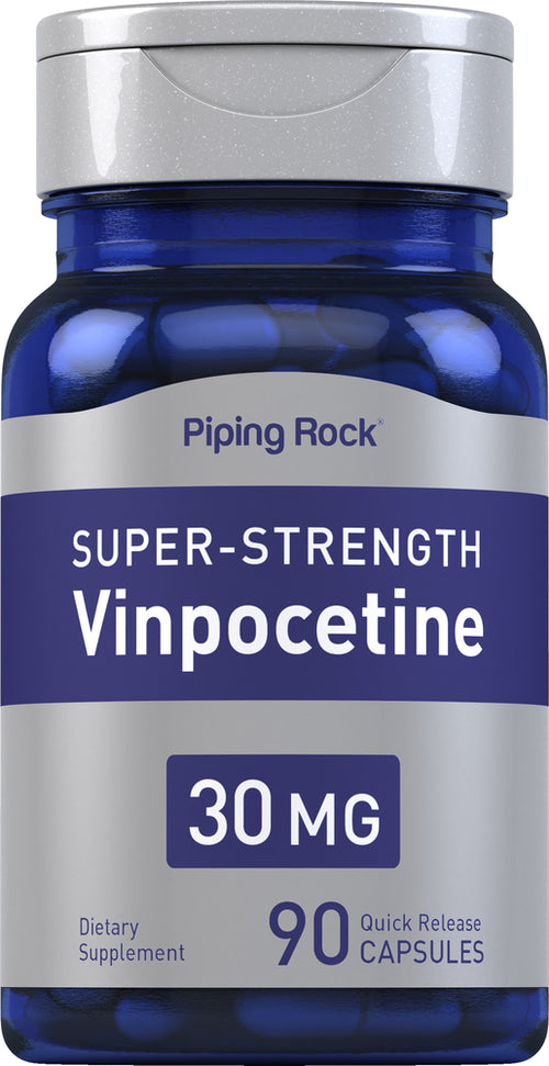 Vinpocetina superfuerte 30 mg 90 Cápsulas de liberación rápida     