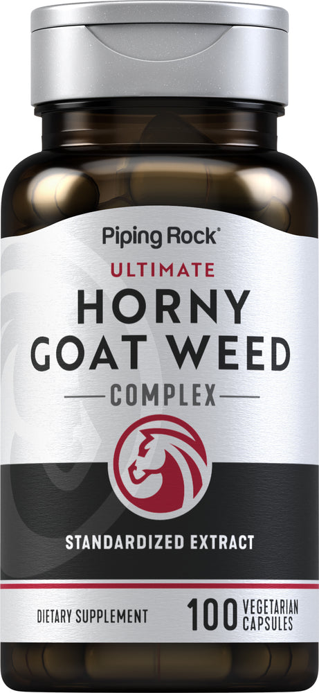 Ultimate Horny Goat Weed Complex, 100 Vegetarian Capsules