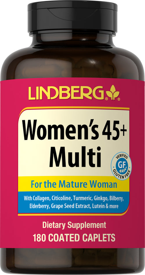 Women's 45+ Multi, 180 Coated Caplets