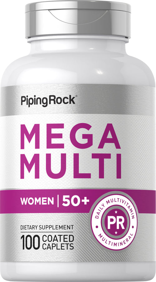 Women's Mega Multi 50 Plus, 100 Coated Caplets