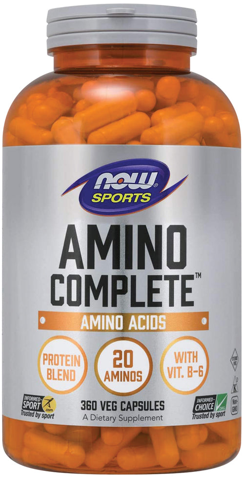 Mezcla de aminoácidos Amino Complete 360 Cápsulas vegetarianas       