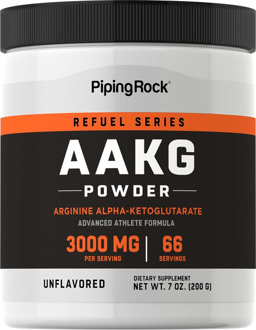 Arginine AAKG Powder-Nitric Oxide Enhancer, 7 oz (200 g) Bottle