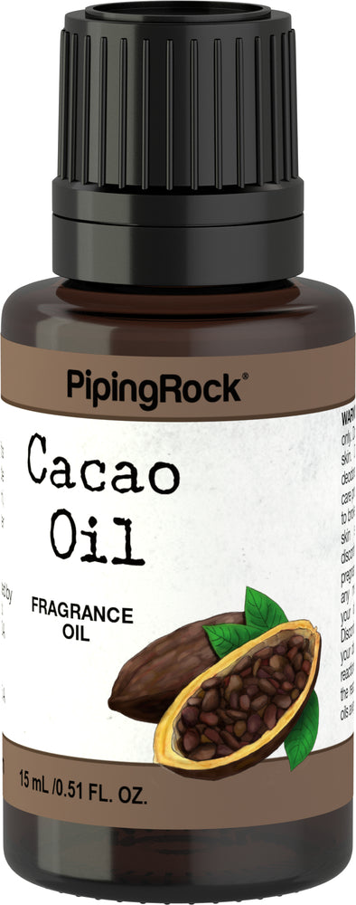 Cacao Fragrance Oil, 1/2 fl oz (15 mL) Dropper Bottle