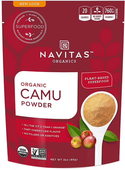 Camu camu en polvo (Orgánico) 3 oz 85 g Bolsa    