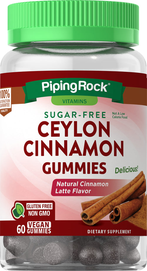 Ceylon Cinnamon, 60 Vegan Gummies