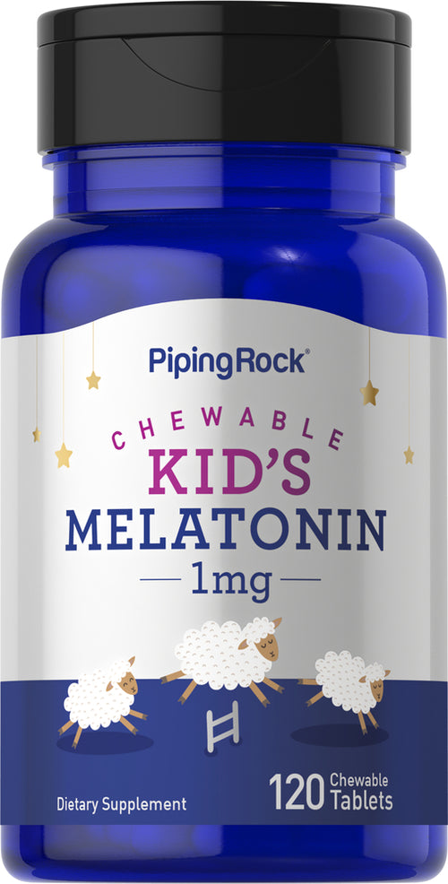 Chewable Kid's Melatonin, 1 mg, 120 Chewable Tablets