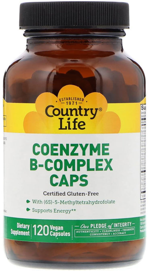 Coenzyme B-Complex Caps, 120 Vegetarian Capsules