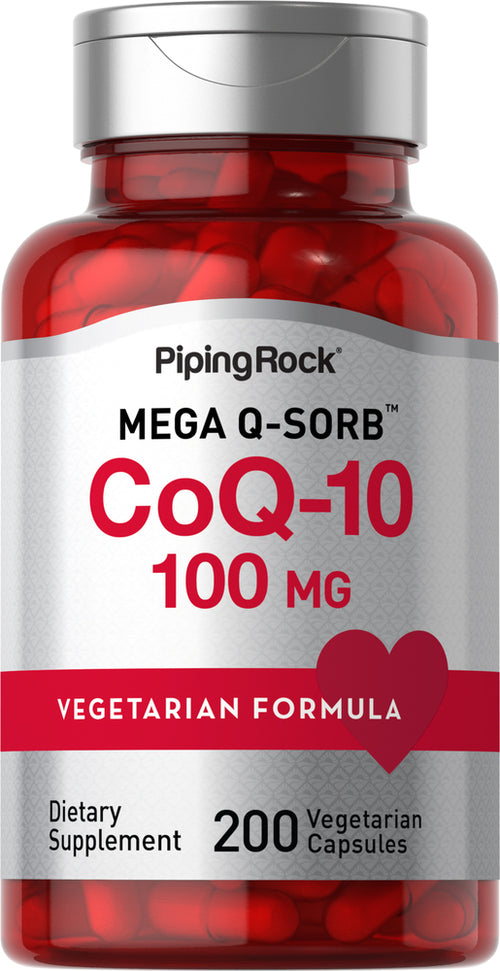 CoQ10, 100 mg, 200 Vegetarian Capsules