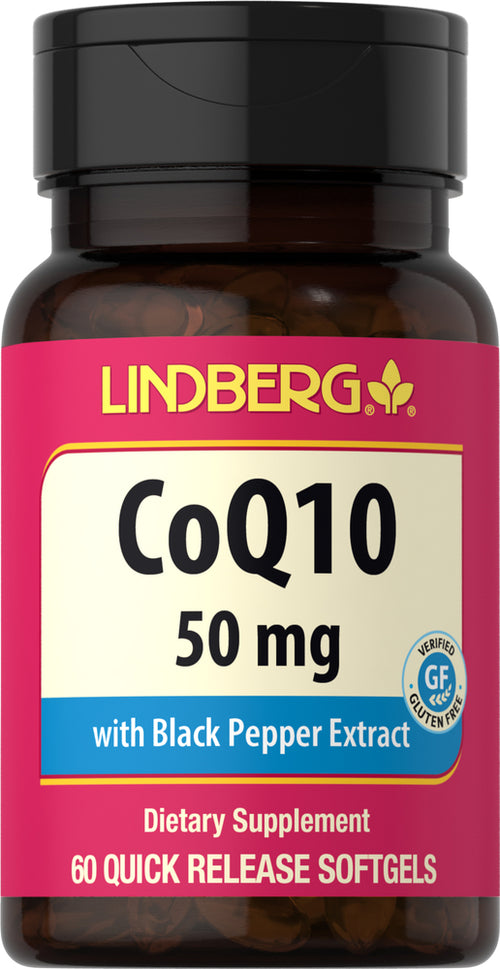 CoQ10, 50 mg, 60 Quick Release Softgels