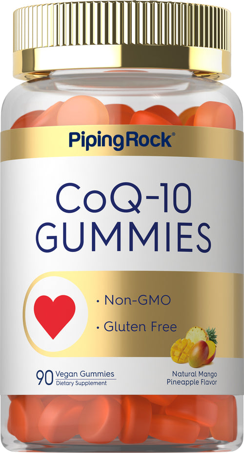 CoQ10 (Natural Mango Pineapple), 90 Vegan Gummies